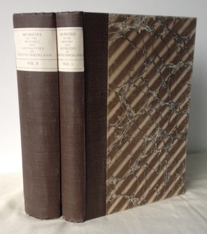 C H Hartshorne - History and Antiquities of Northumberland - Two Volumes UK 1st 1858