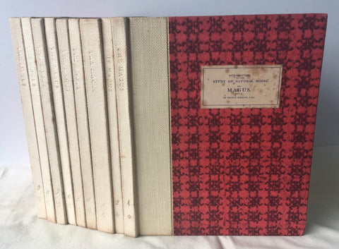 Francis Barrett - The Magus or Celestial Intelligencer - 9 Vols Limited Edition 1964-66
