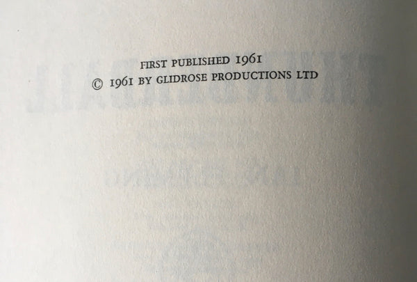 Ian Fleming - Thunderball - UK 1st 1961