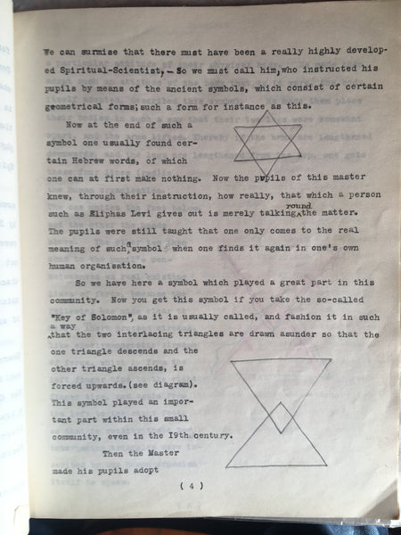 Dr. Rudolf Steiner - Teachings & Initiations of the Old Rosicrucians - 3 Lectures - 1924