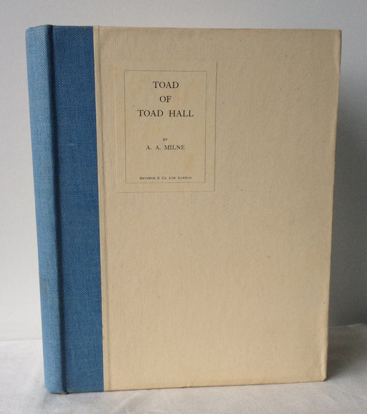 AA Milne; Kenneth Grahame - Toad of Toad Hall - Signed Limited - 1929