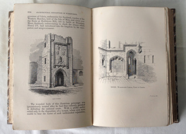 C H Hartshorne - History and Antiquities of Northumberland - Two Volumes UK 1st 1858