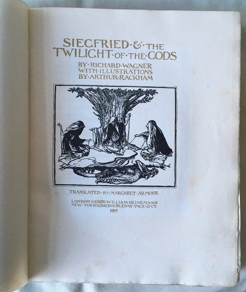 Arthur Rackham - Siegfried and the Twilight of the Gods - Signed Limited Edition